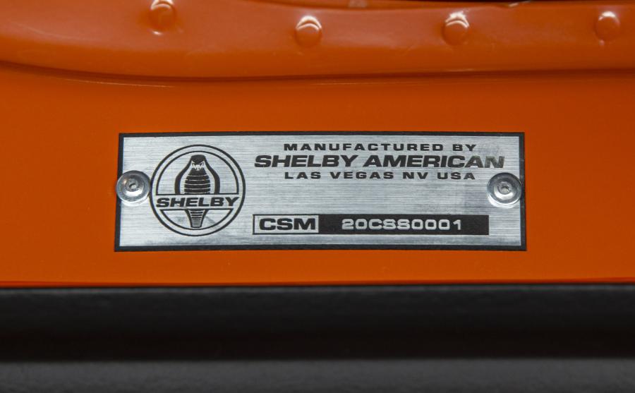 Логотип Shelby Super Snake Carroll Shelby Signature Series 2020 года  (фото 26 из 44)